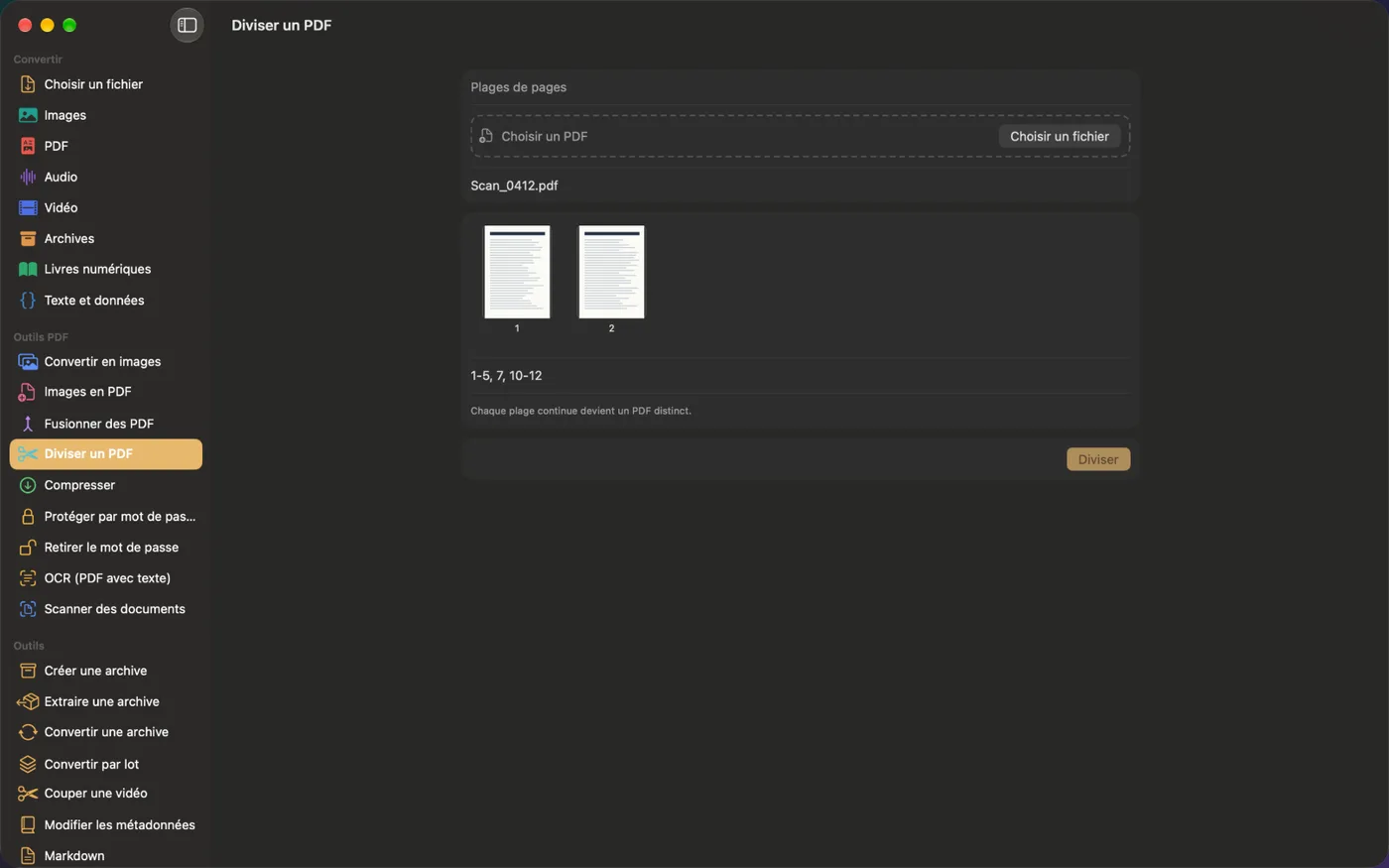 Outils PDF